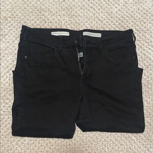 Pilcro and the Letterpress Dark Denim Jeans